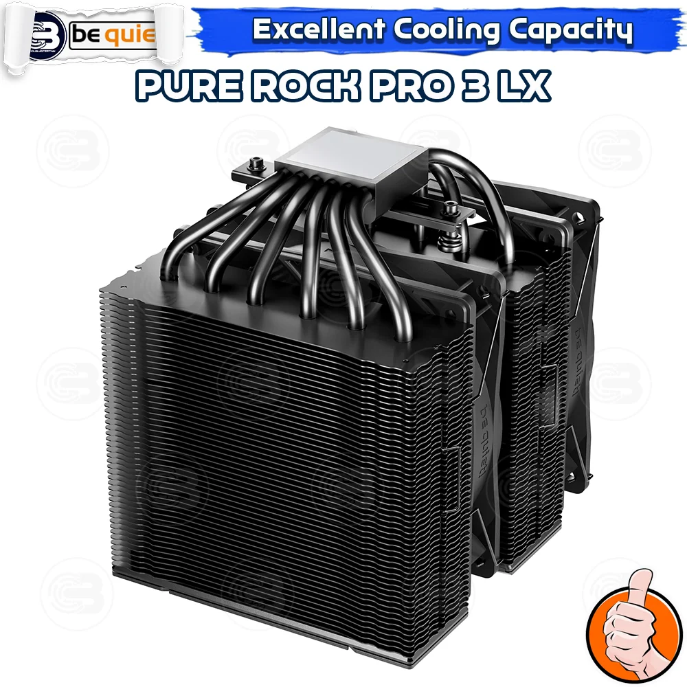 [CoolBlasterThai] Be Quiet Pure Rock Pro 3 LX Heat Sink CPU Cooler (AM5/LGA1851 Ready) (BK043) ประกัน 3 ปี