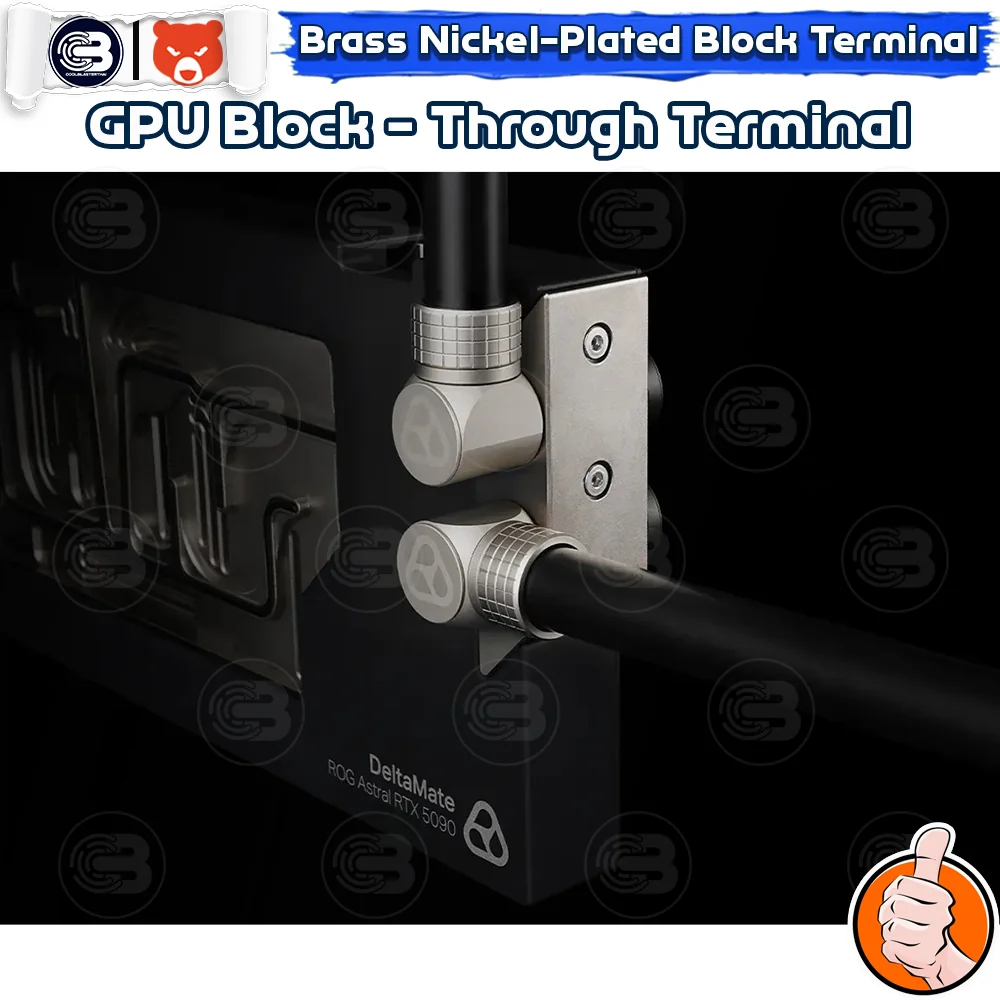 [CoolBlasterThai] THERMAL GRIZZLY DELTAMATE GPU BLOCK THROUGH TERMINAL