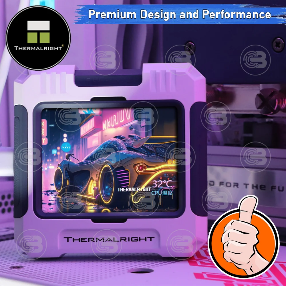 [CoolBlasterThai] Thermalright FROZEN WARFRAME 240 WHITE ARGB AIO Liquid CPU Cooler (AM5/LGA1851 Ready) ประกัน 5 ปี