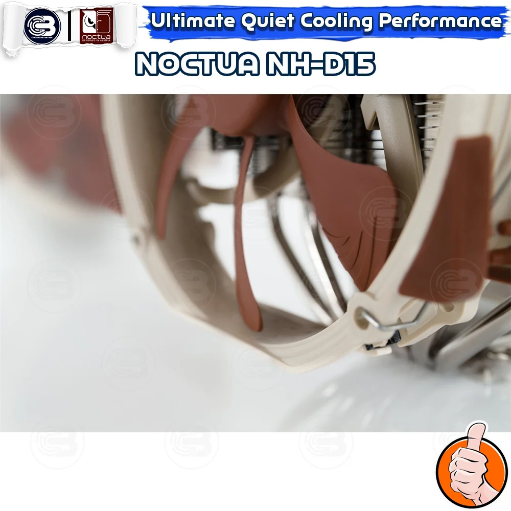 [CoolBlasterThai] NOCTUA NH-D15 Heat Sink CPU Cooler (AM5/LGA1700 Ready) ประกัน 6 ปี