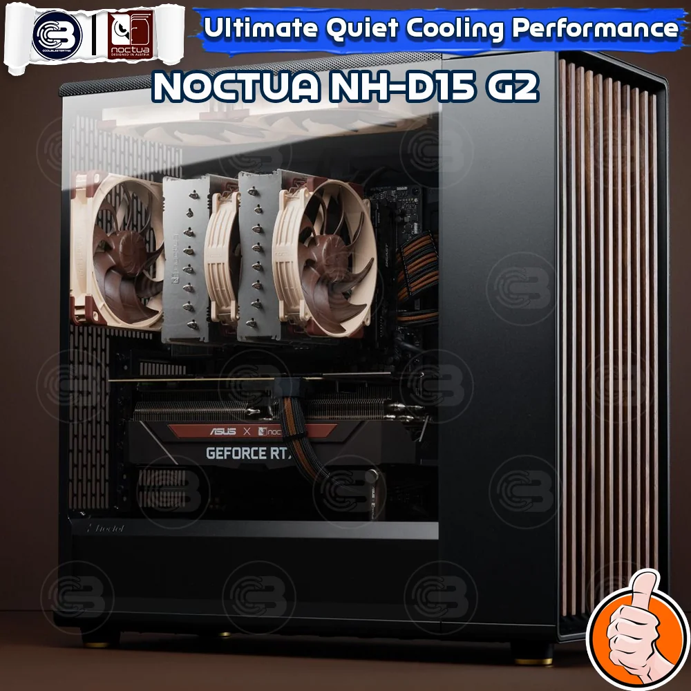 [CoolBlasterThai] NOCTUA NH-D15 G2 Heat Sink CPU Cooler (AM5/ LGA1851 Ready) ประกัน 6 ปี