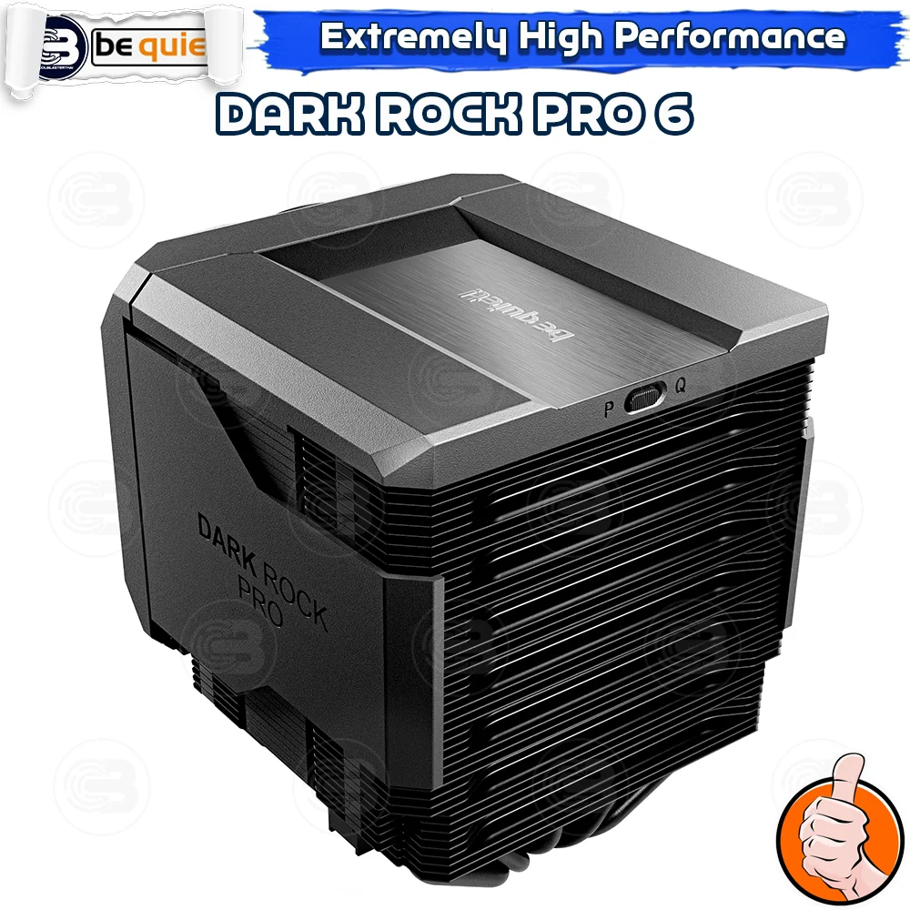 [CoolBlasterThai] Be Quiet Dark Rock Pro 6 Heat Sink CPU Cooler (AM5/LGA1851 Ready) (BK048) ประกัน 3 ปี