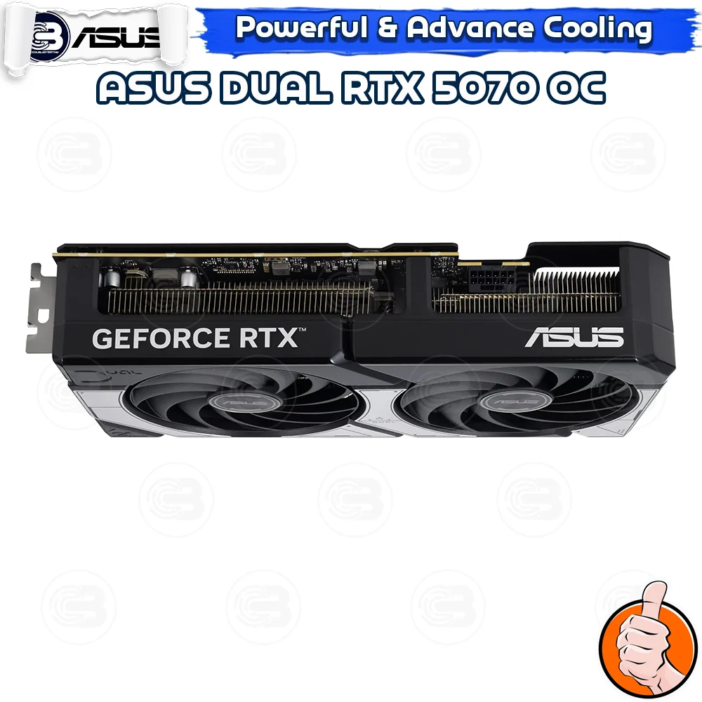 [CoolBlasterThai] ASUS DUAL RTX5070 12GB GDDR7 OC Edition(3Y-ARC)