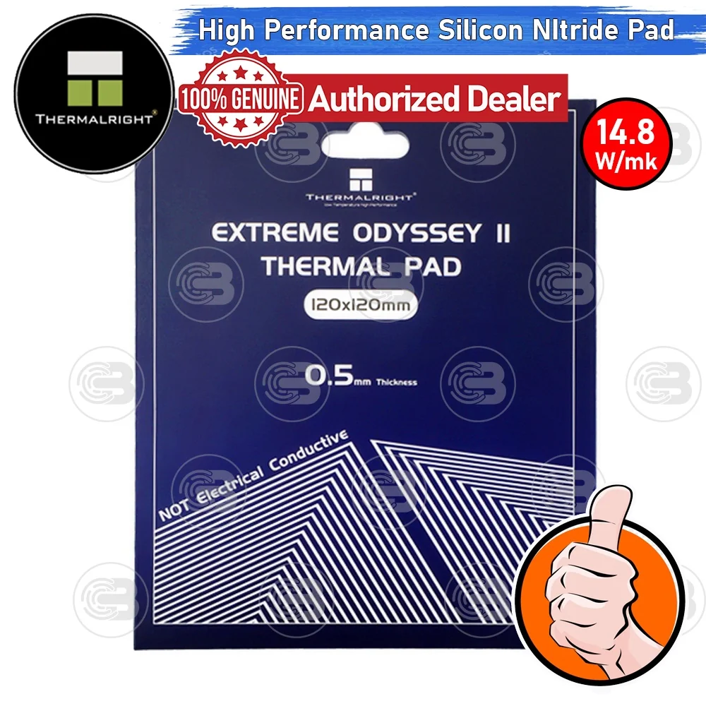 [CoolBlasterThai] Thermalright Extreme Odyssey II Thermal Pad (Silicon Nitride) 120x120x0.5 mm./14.8 W/mK