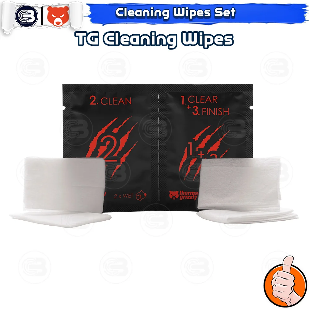 [CoolBlasterThai] THERMAL GRIZZLY Cleaning Wipes