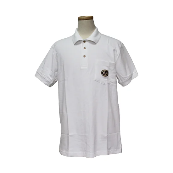 เสื้อโปโลภัทรพัฒน์สีขาว