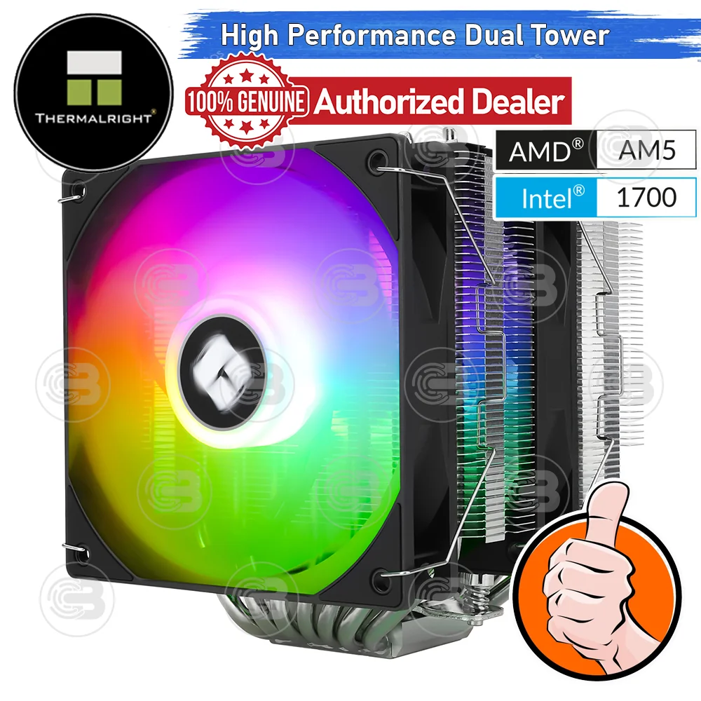 [CoolBlasterThai] Thermalright Phantom Spirit 120 SE ARGB CPU Heat Sink (AM5/LGA1851 Ready)