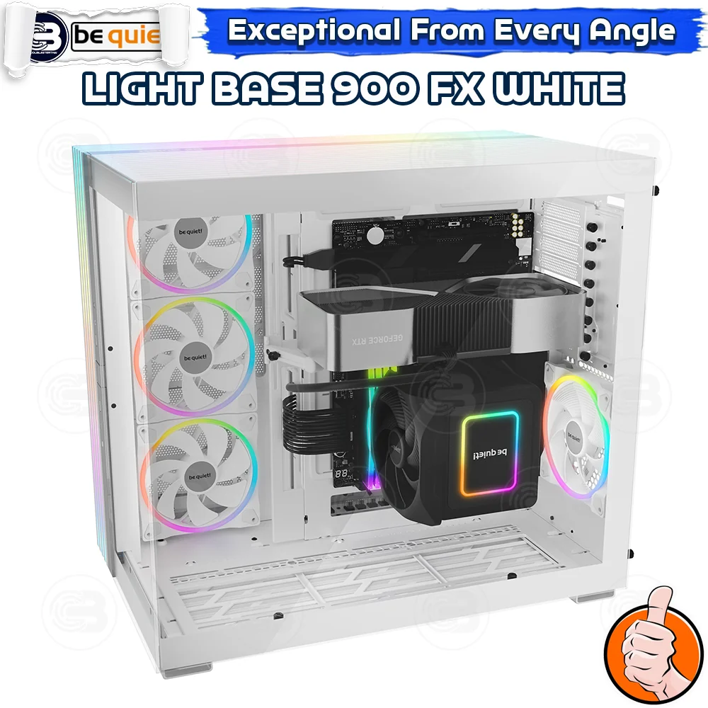 [CoolBlasterThai] Be Quiet LIGHT BASE 900 FX White PC Case (BGW72) ประกัน 3 ปี