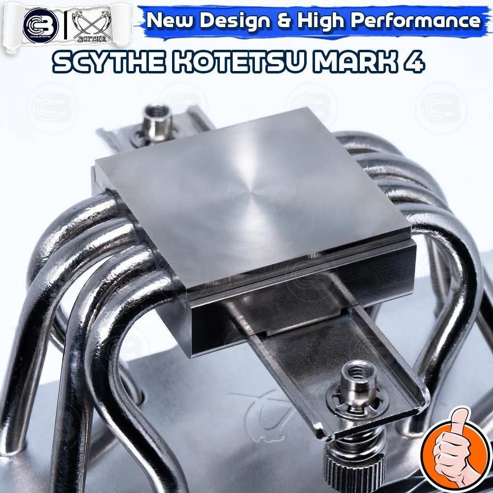 [CoolBlasterThai] SCYTHE KOTETSU MARK 4 CPU Cooler Single Tower 4 Heatpipes (AM5/LGA1851 Ready)