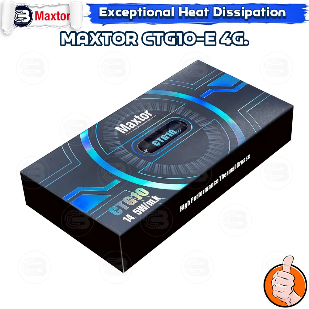 [CoolBlasterThai] MAXTOR CTG10-E Thermal Compound 4g./14.5 W/m.k