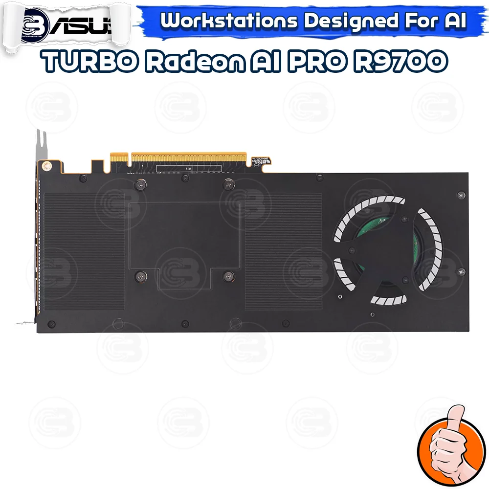 [CoolBlasterThai] ASUS TURBO Radeon AI PRO R9700 32GB GDDR6 (3Y-ARC)