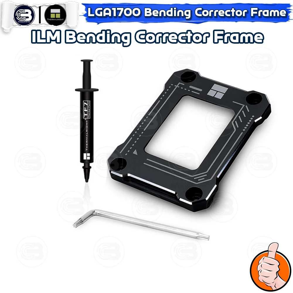 [CoolBlasterThai] THERMALRIGHT LGA1700 BCF Bending Corrector Frame Black (intel Gen.12/13/14) (เฟรม)