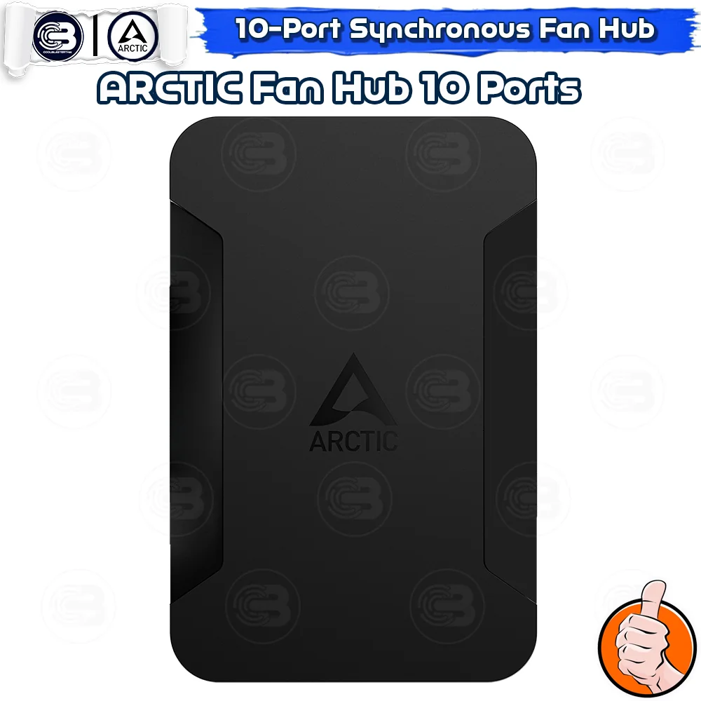 [CoolBlasterThai] Arctic Case Fan Hub 10 Port with SATA Power ประกัน 6 ปี