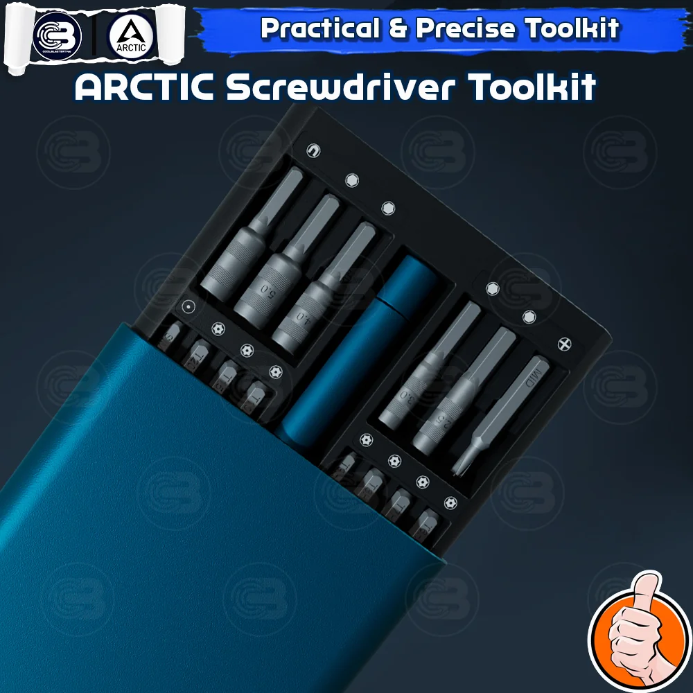 [CoolBlasterThai] ARCTIC PRECISION SCREWDRIVER TOOLKIT