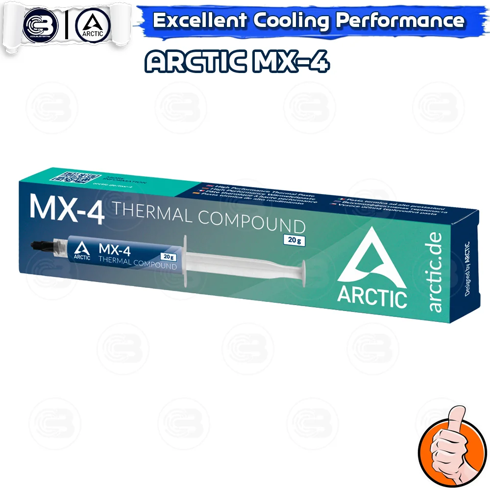 [CoolBlasterThai] ARCTIC MX-4 20g. Thermal compound (Heat sink silicone) (ซิลิโคนนำความร้อน)