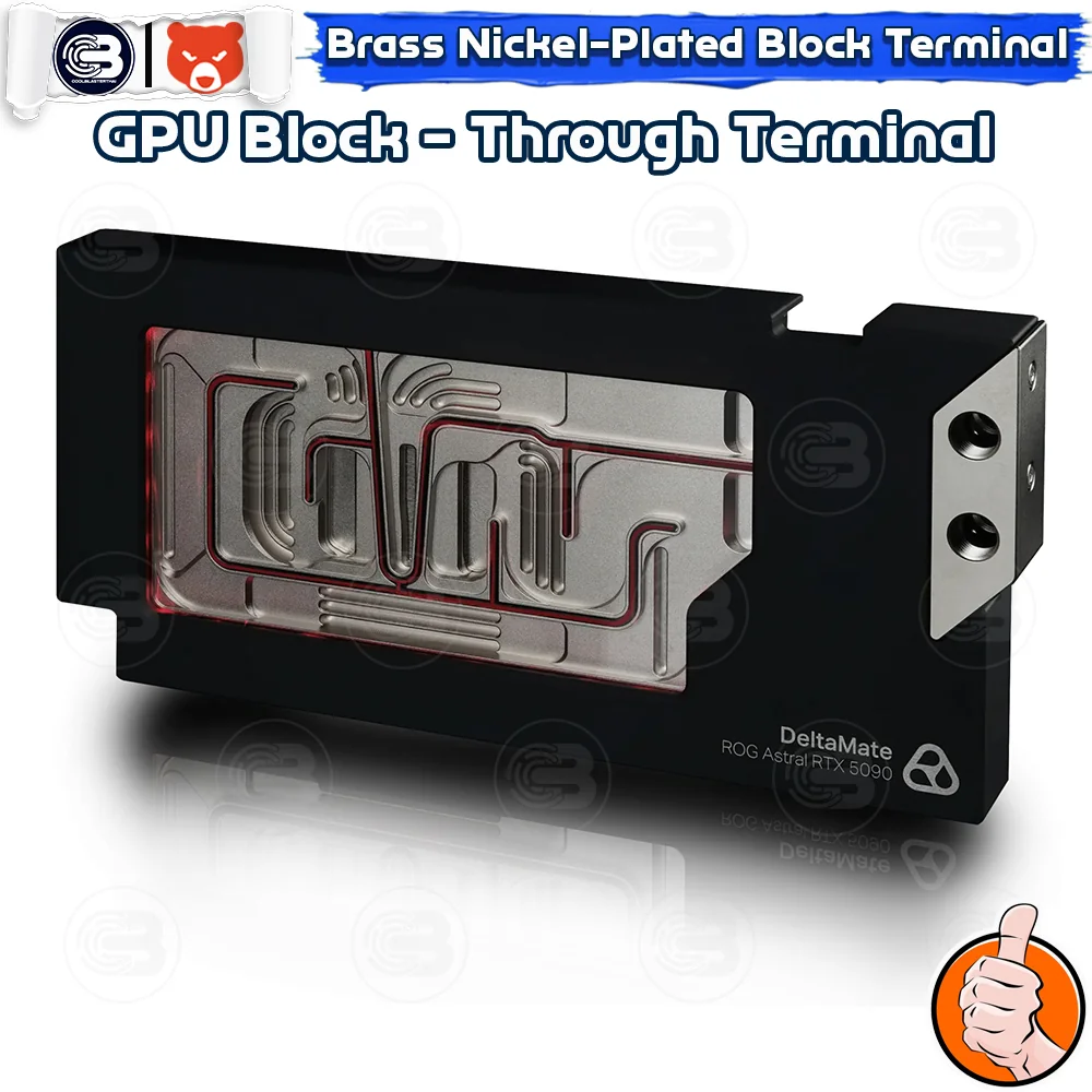 [CoolBlasterThai] THERMAL GRIZZLY DELTAMATE GPU BLOCK THROUGH TERMINAL