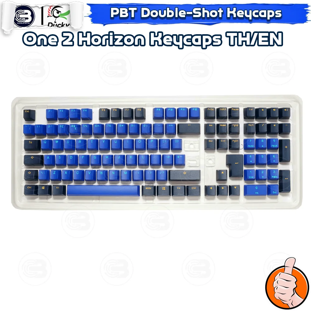 [CoolBlasterThai] Ducky One 2 Horizon Keycap Set 108 Keys TH/EN (คีย์บอร์ด)