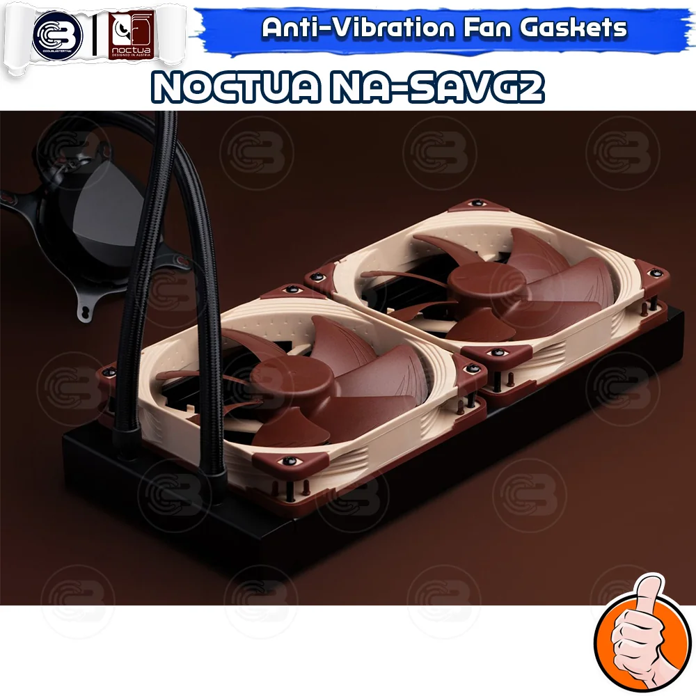 [CoolBlasterThai] NOCTUA NA-SAVG2 Anti-vibration Gaskets For 140 mm Fan (Set Of 3)