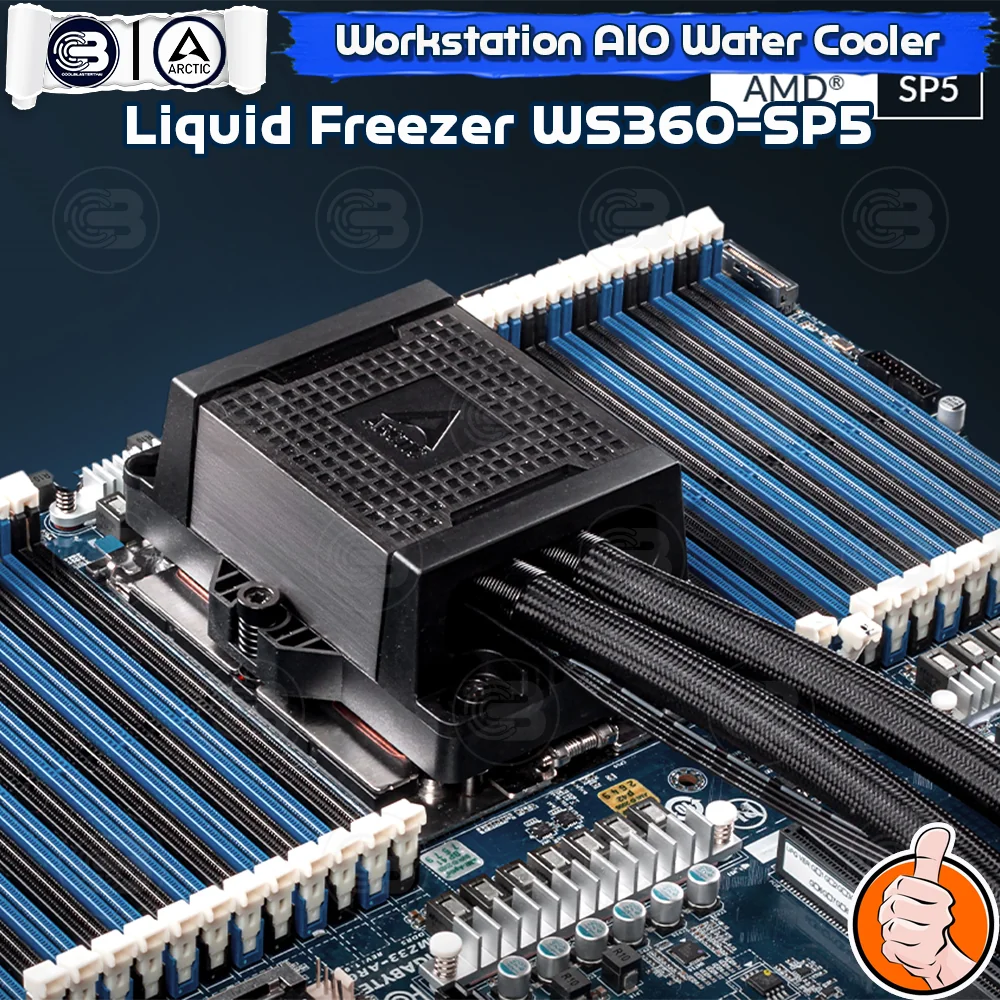 [CoolBlasterThai] ARCTIC Liquid Freezer WS360-SP5 Server AIO CPU Water Cooler (SP5)
