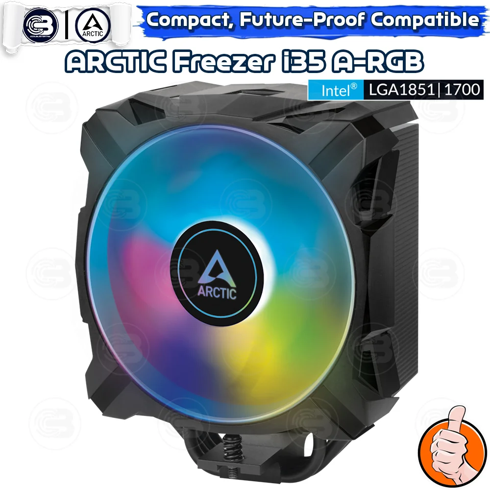 [CoolBlasterThai] ARCTIC FREEZER i35 A-RGB Tower CPU Cooler for Intel ประกัน 6 ปี (LGA1851/1700 Ready)