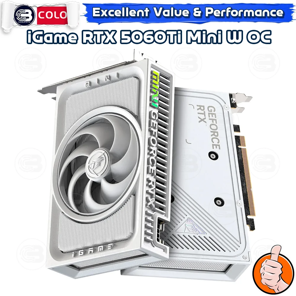 [CoolBlasterThai] COLORFUL iGame GeForce RTX 5060 Ti Mini W OC 8GB-V (3Y)