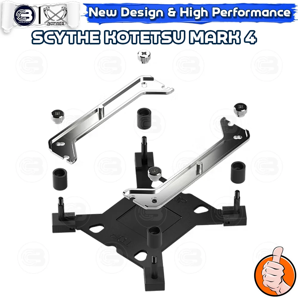 [CoolBlasterThai] SCYTHE KOTETSU MARK 4 CPU Cooler Single Tower 4 Heatpipes (AM5/LGA1851 Ready)