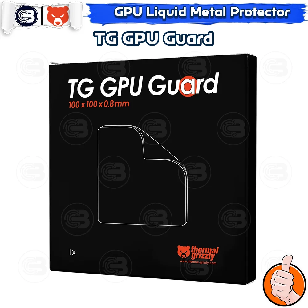 [CoolBlasterThai] THERMAL GRIZZLY GPU GUARD 100x100x0.8 Electrically Conductive Protection