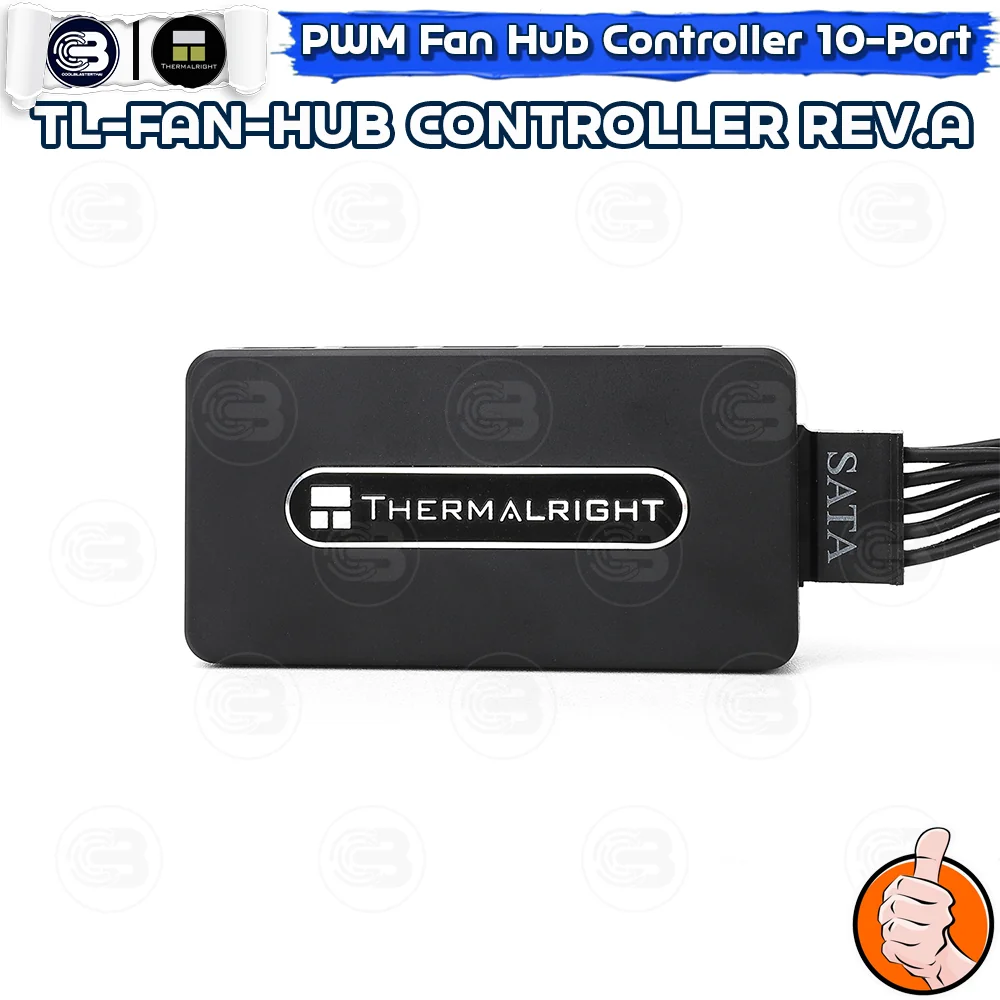 [CoolBlasterThai] Thermalright PWM FAN HUB Controller 10 Ports ประกัน 1 ปี