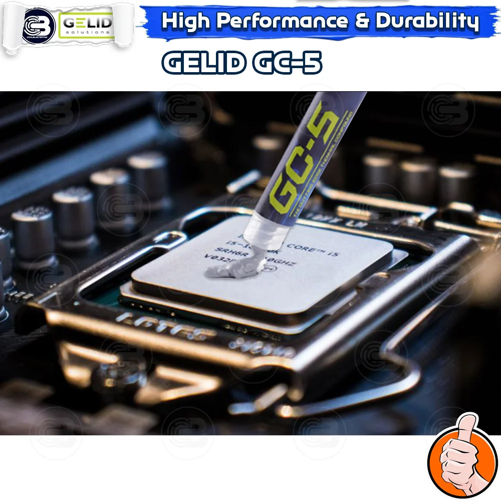 [CoolBlasterThai] GELID GC-5 Thermal Compound 3.5G.(TC-GC-05) (ซิลิโคนนำความร้อน)