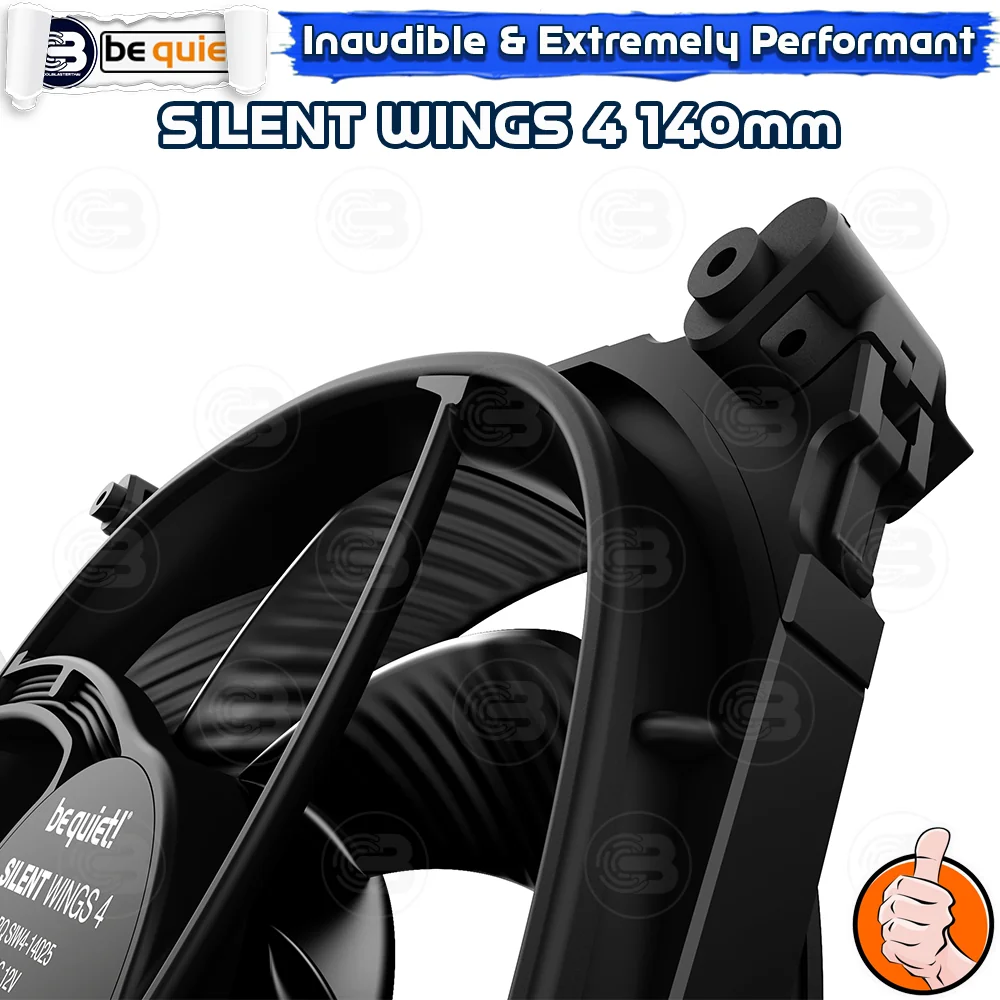 [CoolBlasterThai] Be Quiet Silent Wings 4 140mm PWM high-speed PC Fan Case (BL097) ประกัน 5 ปี