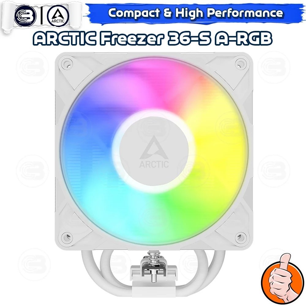 [CoolBlasterThai] ARCTIC FREEZER 36-S A-RGB WHITE CPU Air Cooler (LGA1851/1700/AM5/AM4)