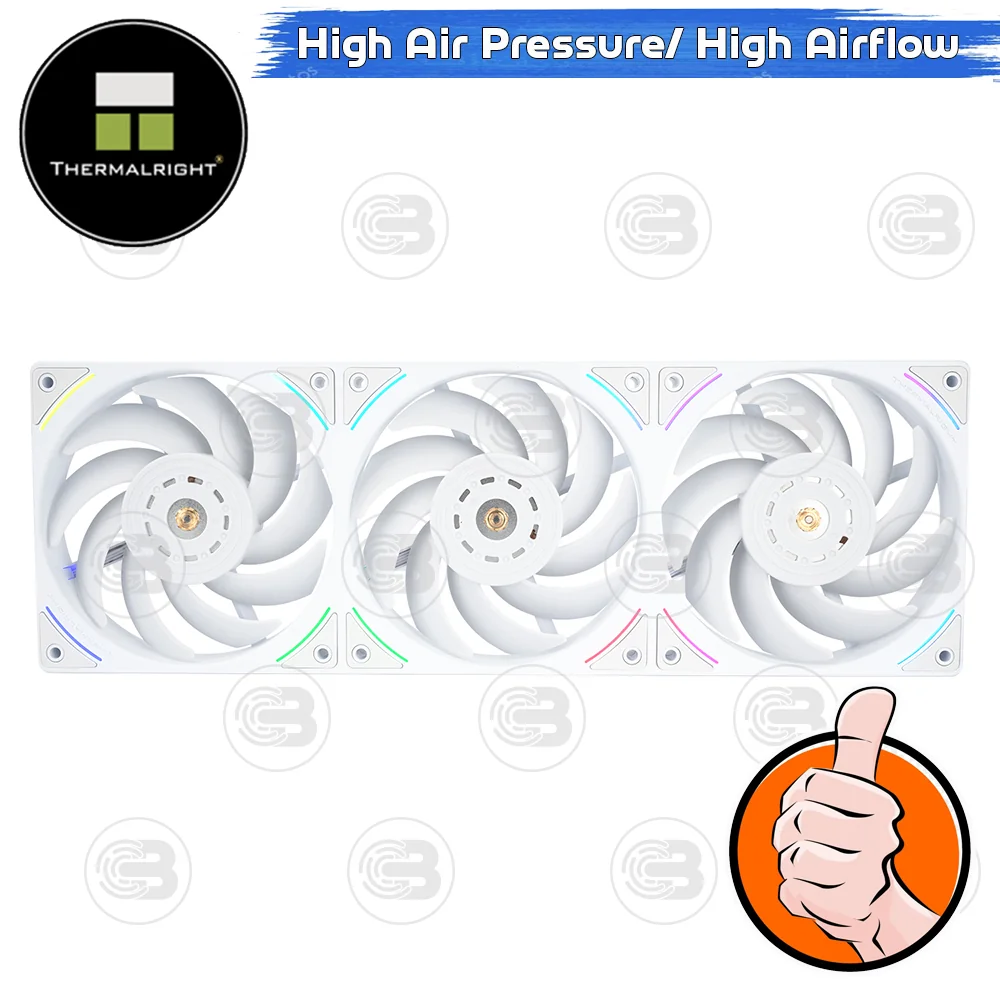 [CoolBlasterThai] Thermalright TL-UB36W Row Fan Optimized Static Pressure ARGB (size 120 mm.) ประกัน 3 ปี
