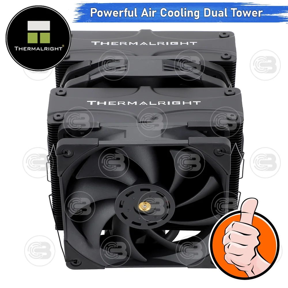 [CoolBlasterThai] Thermalright Frost Commander 140 BLACK CPU Heat Sink (AM5/LGA1851 Ready) ประกัน 5 ปี