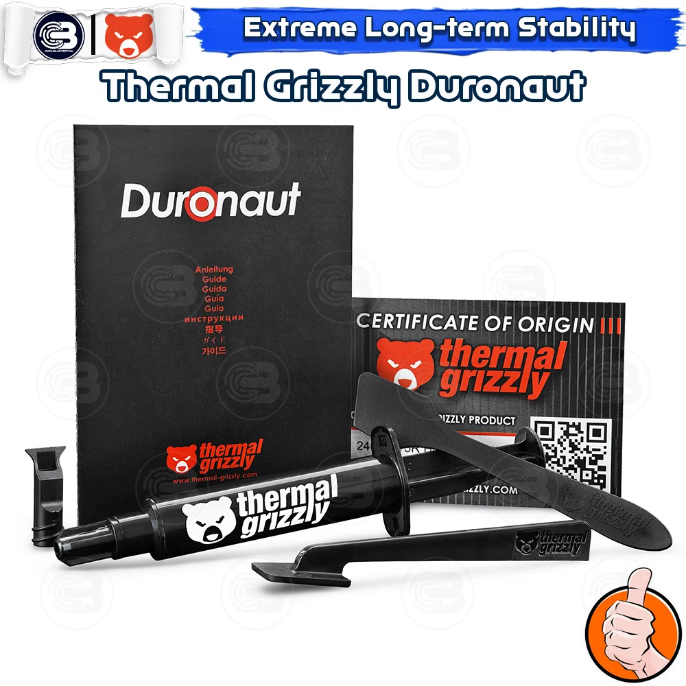 [CoolBlasterThai] THERMAL GRIZZLY DURONAUT 6g.Thermal compound (ซิลิโคนนำความร้อน)