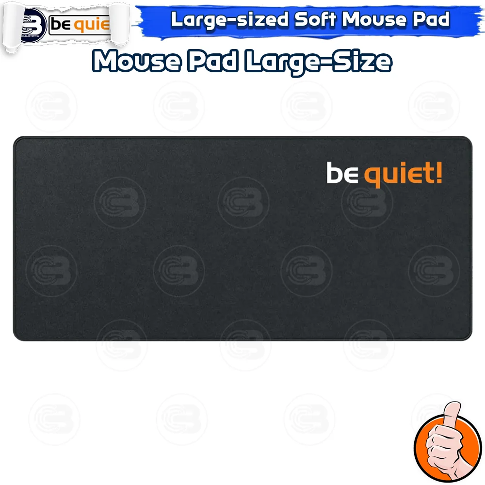 [CoolBlasterThai] Be Quiet Mouse Pad Large (700x295mm) (แผ่นรองเมาส์)