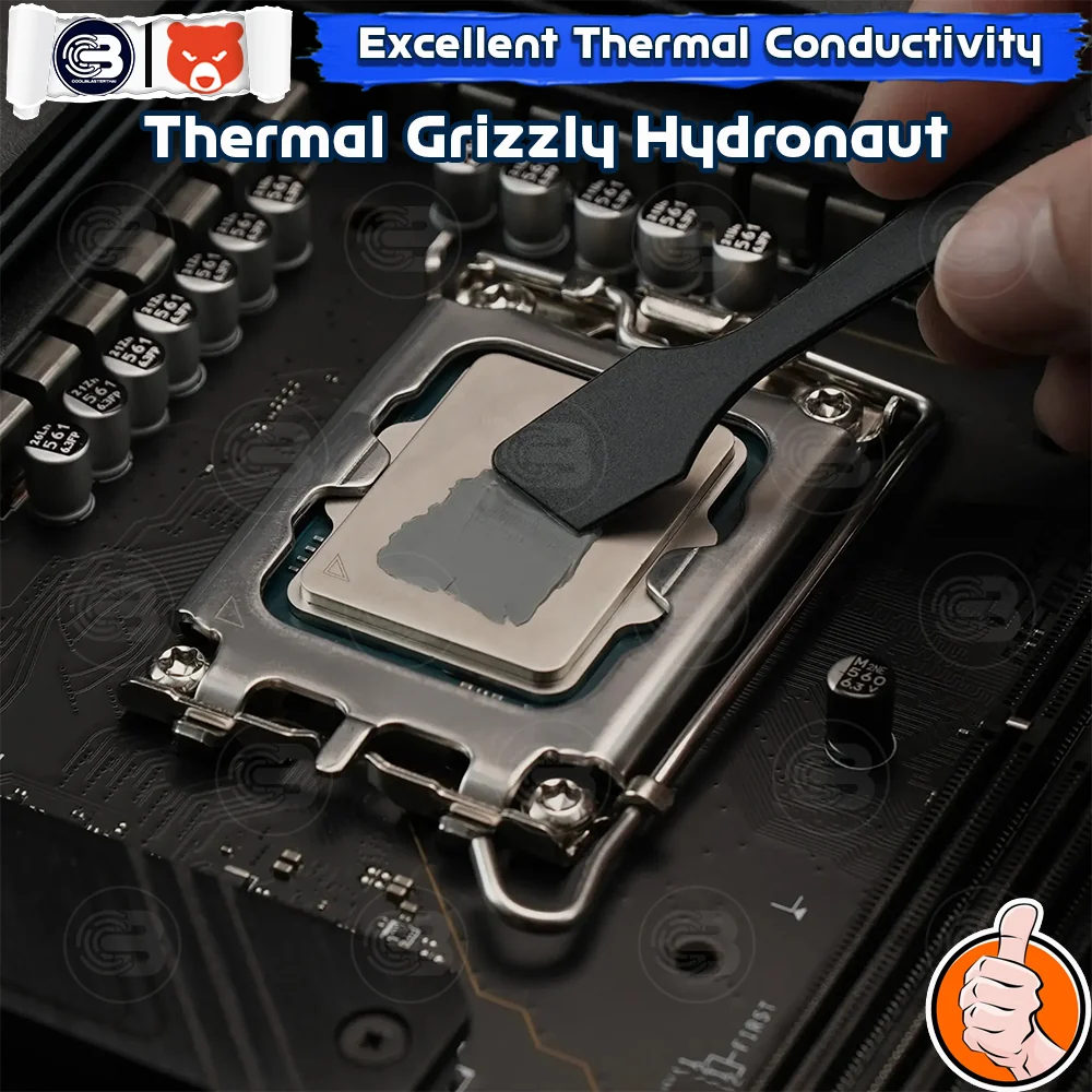 [CoolBlasterThai] THERMAL GRIZZLY HYDRONAUT 1g.Thermal compound (ซิลิโคนนำความร้อน)