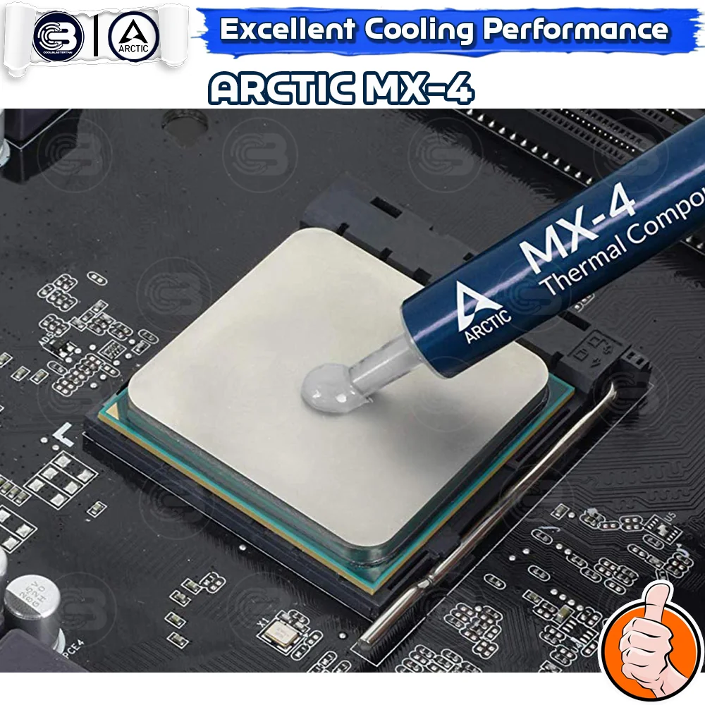 [CoolBlasterThai] ARCTIC MX-4 20g. Thermal compound (Heat sink silicone) (ซิลิโคนนำความร้อน)