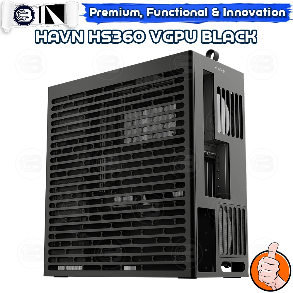 [CoolBlasterThai] HAVN HS360 VGPU Premium Mid-Tower ATX PC Case