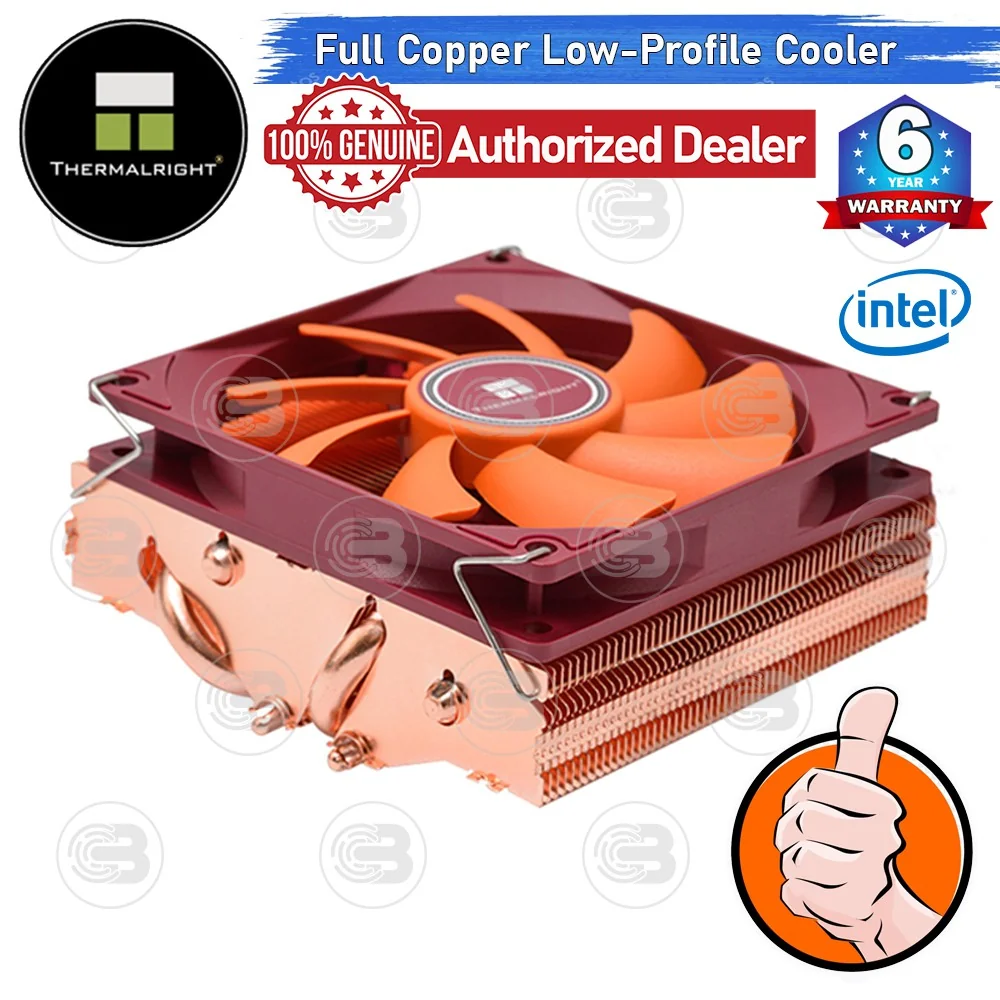 [CoolBlasterThai] Thermalright AXP-90i Full Copper Low-Profile CPU Cooler with 4 Heatpipes for intel ประกัน 6 ปี