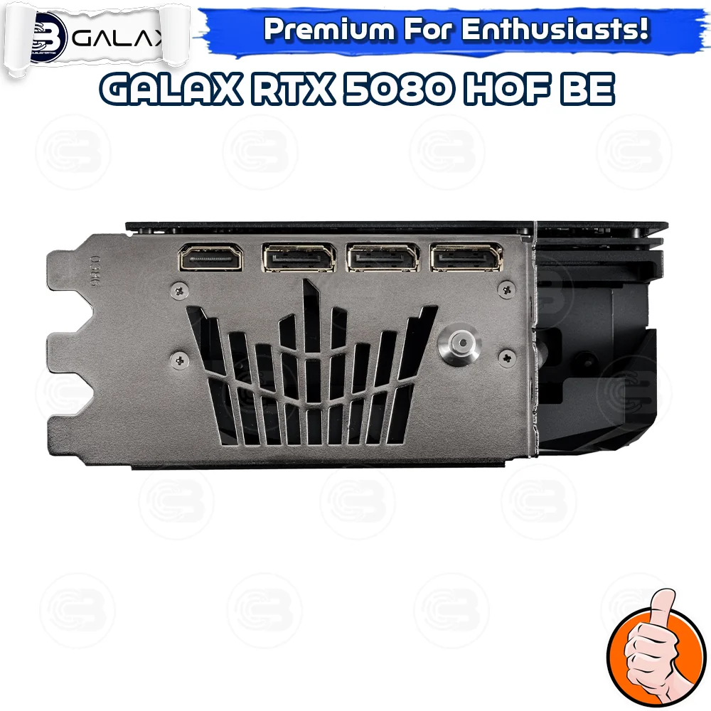 [CoolBlasterThai] GALAX GeForce RTX 5080 HOF Gaming (Black Edition) 16GB GDDR7 (3Y)