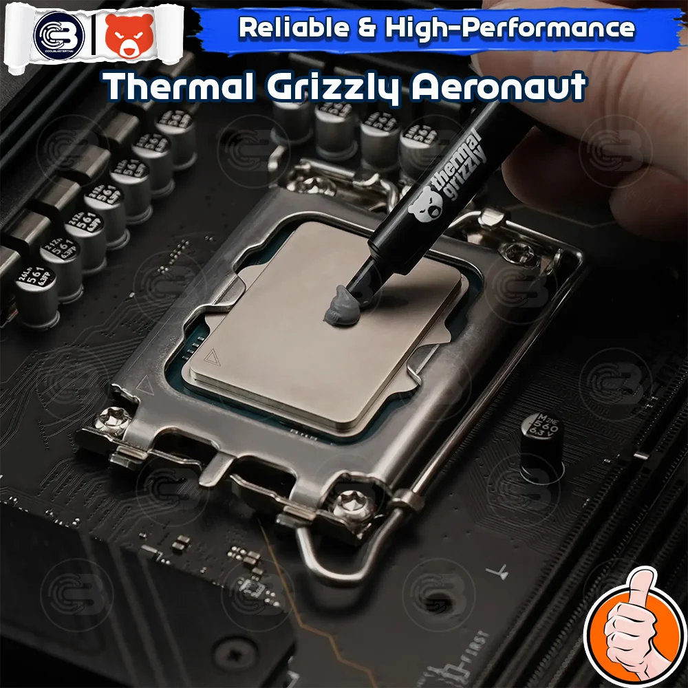 [CoolBlasterThai] THERMAL GRIZZLY AERONAUT 1g.Thermal compound (ซิลิโคนนำความร้อน)