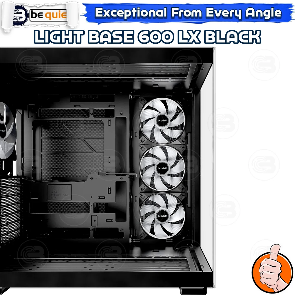 [CoolBlasterThai] Be Quiet LIGHT BASE 600 LX Black PC Case (BGW67) ประกัน 3 ปี