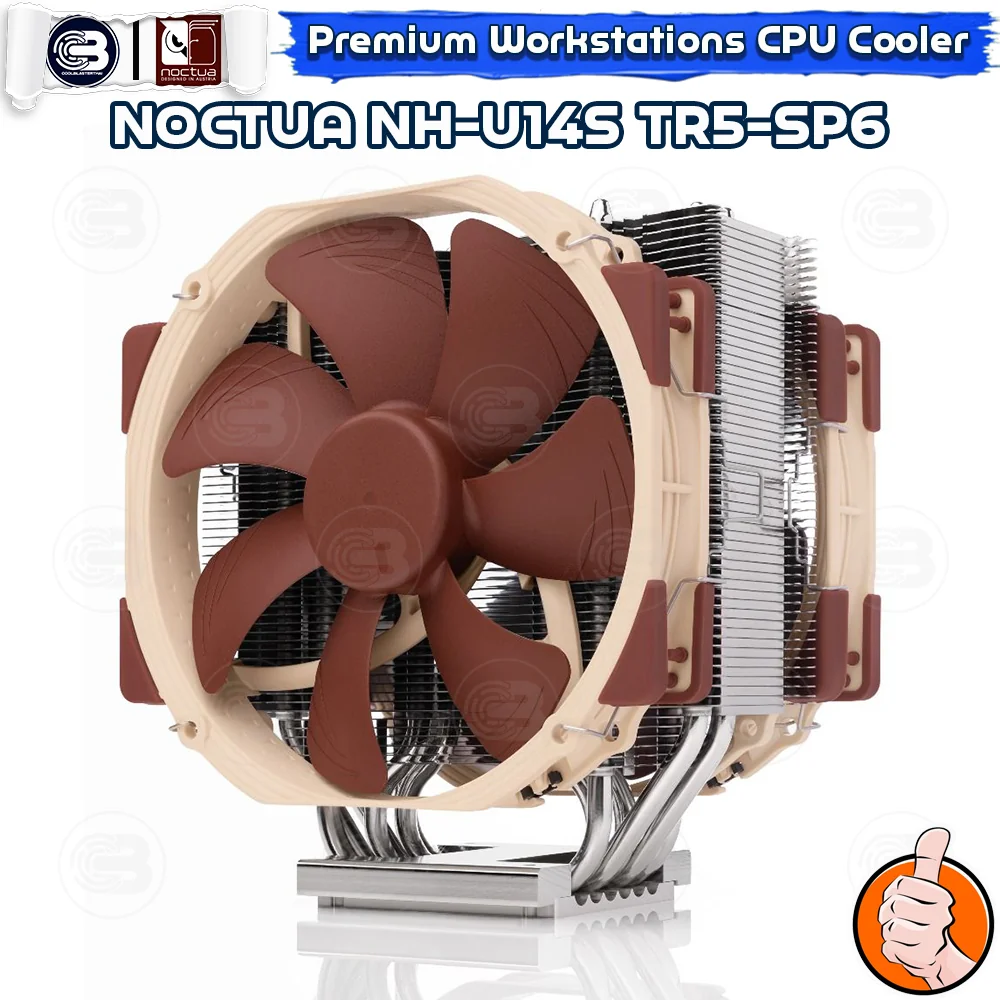 [CoolBlasterThai] NOCTUA NH-U14S TR5-SP6 CPU Cooler (sTR5/SP6) ประกัน 6 ปี