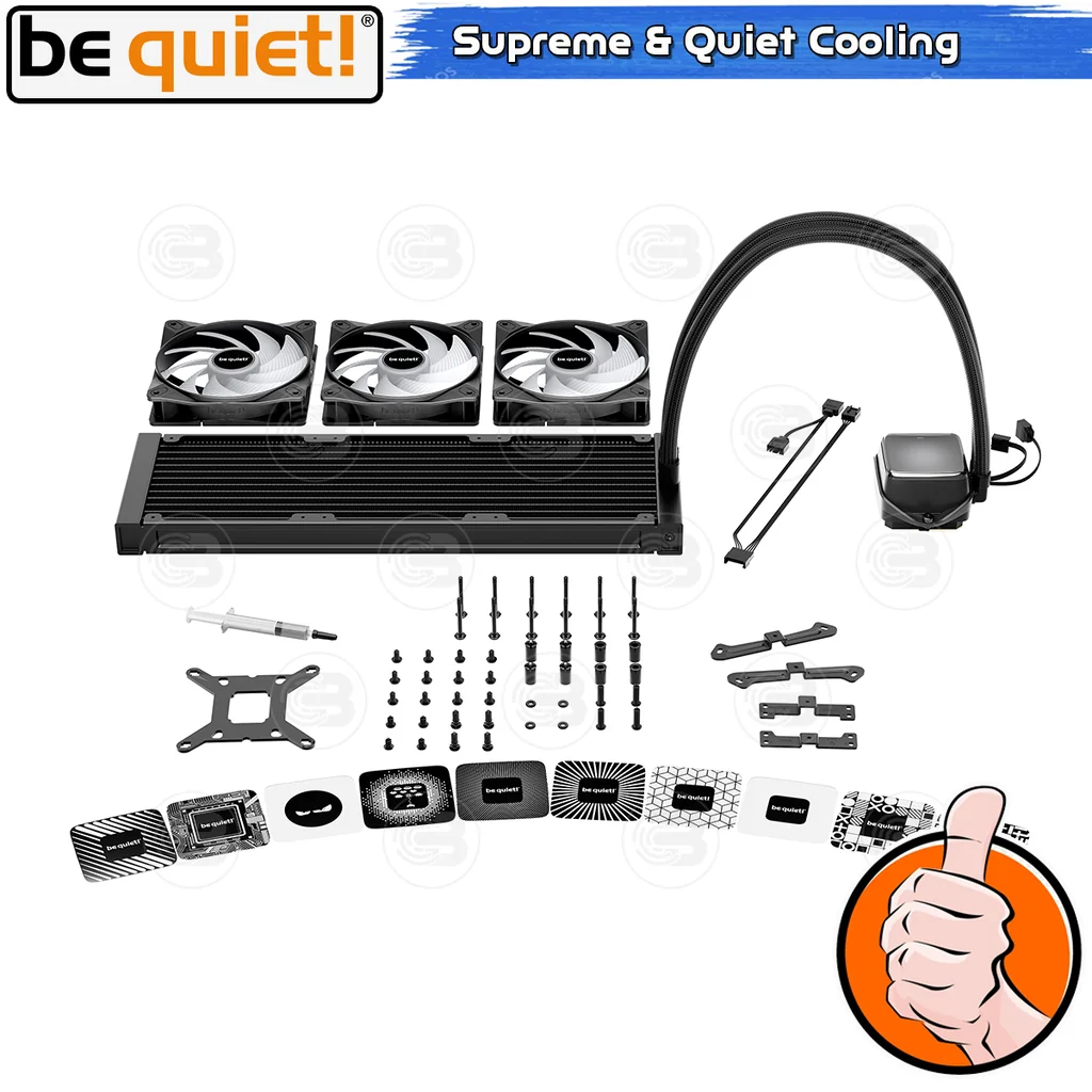 [CoolBlasterThai] Be Quiet Pure Loop 3 LX 360 AIO Water Cooling CPU Cooler (AM5/LGA1851 Ready) (BW031EU) ประกัน 3 ปี