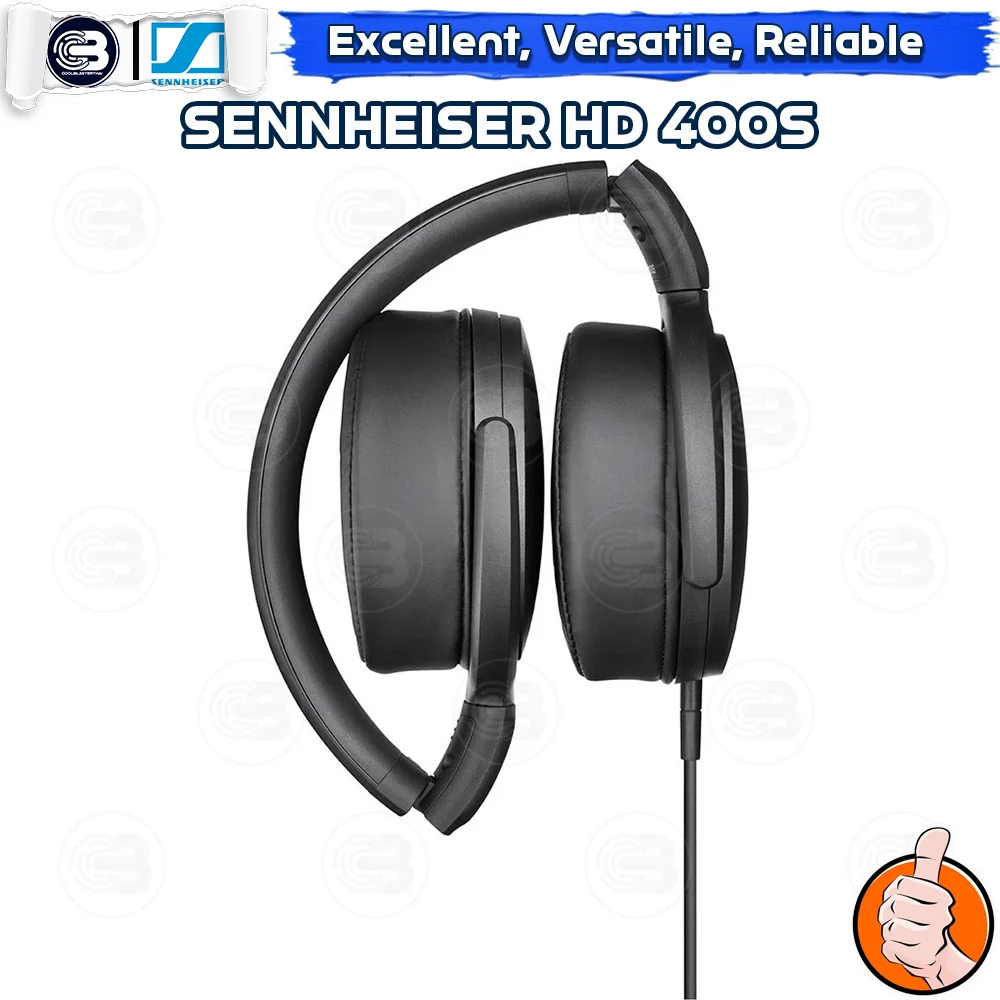 [CoolBlasterThai] SENNHEISER Headphone HD 400S Over-Ear Wired Excellent Sound Quality (1Y)