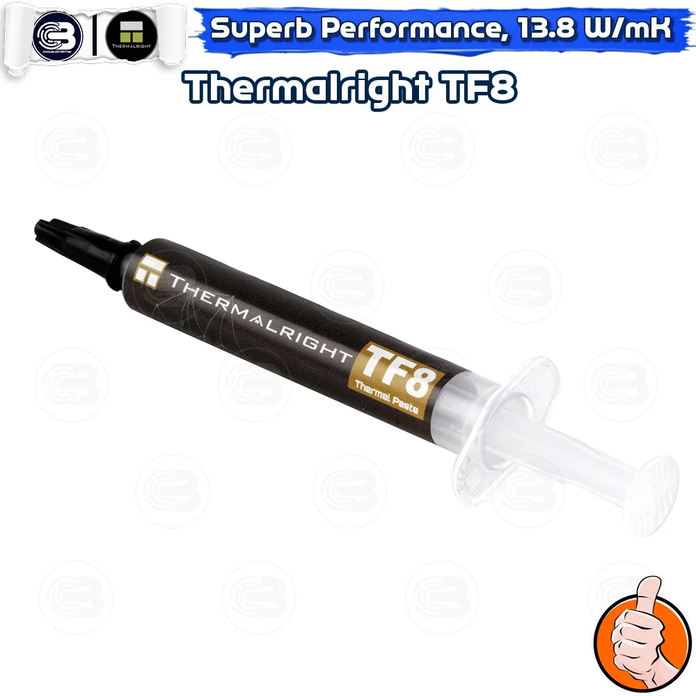 [CoolBlasterThai] Thermalright TF8 Thermal Compound 2g./13.8 W/m.k (ซิลิโคนนำความร้อน)