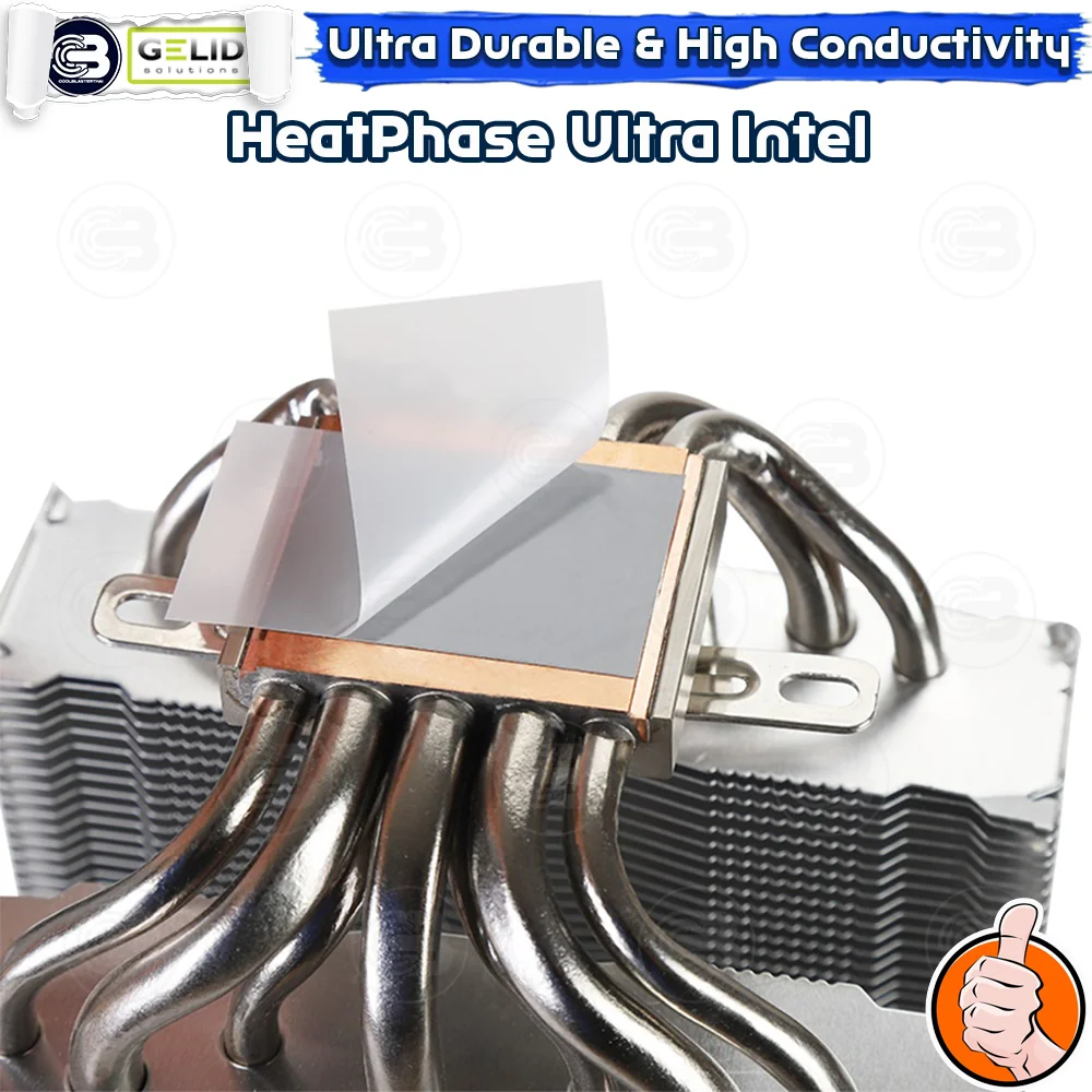 [CoolBlasterThai] GELID Heat Phase Ultra For Intel 40x30 mm. CPU (Phase change thermal interface) (ซิลิโคนนำความร้อน)