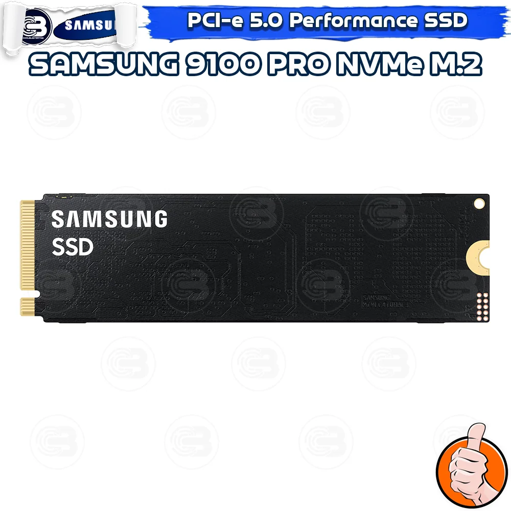 [CoolBlasterThai] SAMSUNG 9100 PRO NVMe M.2 SSD PCIe Gen 5.0 2TB ประกัน 5 ปี (MZ-VAP2T0BW)