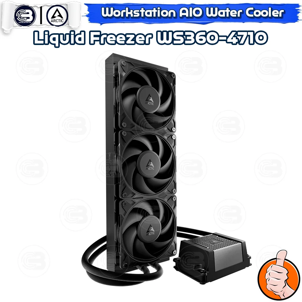 [CoolBlasterThai] ARCTIC Liquid Freezer WS360-4710 Server AIO CPU Water Cooler (Intel Socket 4710/4677)