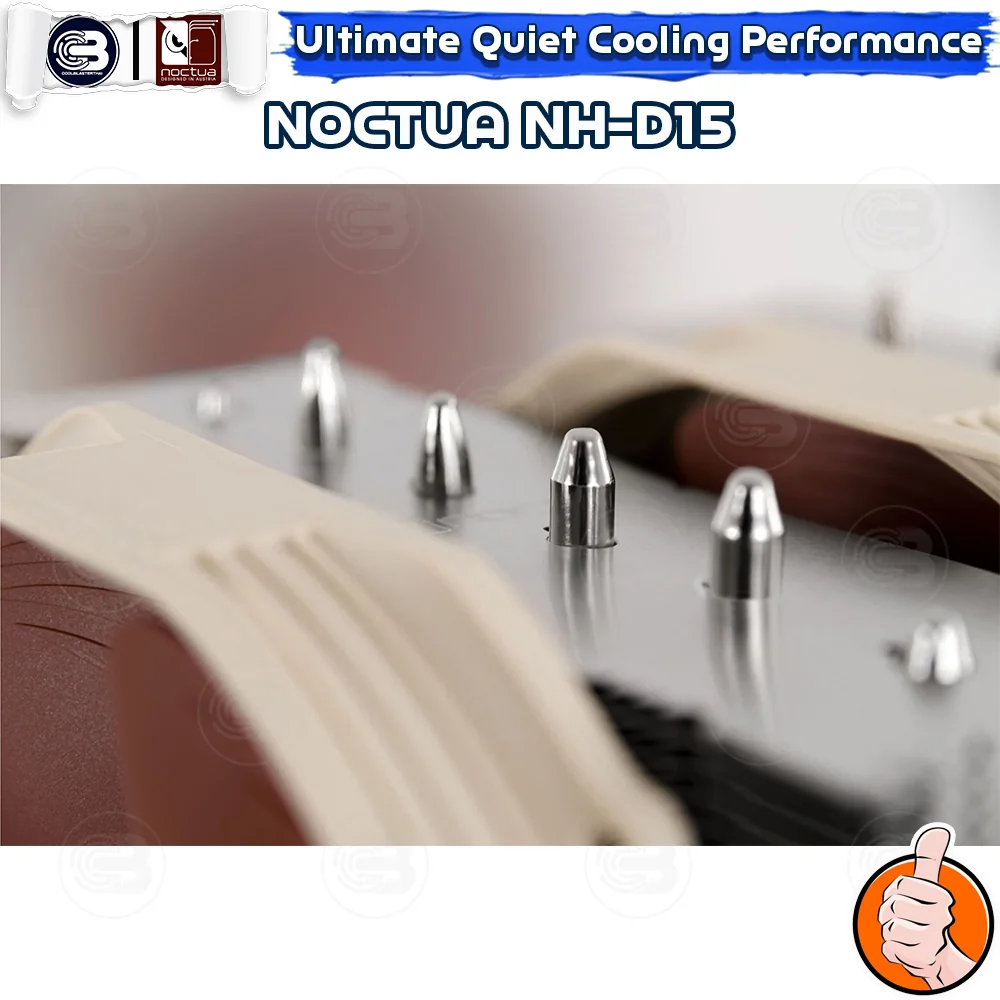[CoolBlasterThai] NOCTUA NH-D15 Heat Sink CPU Cooler (AM5/LGA1700 Ready) ประกัน 6 ปี
